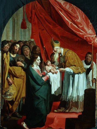 La Présentation au temple - Willem van the Elder Herp